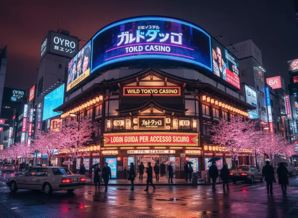 Wild tokyo casino login guida di accesso sicuro